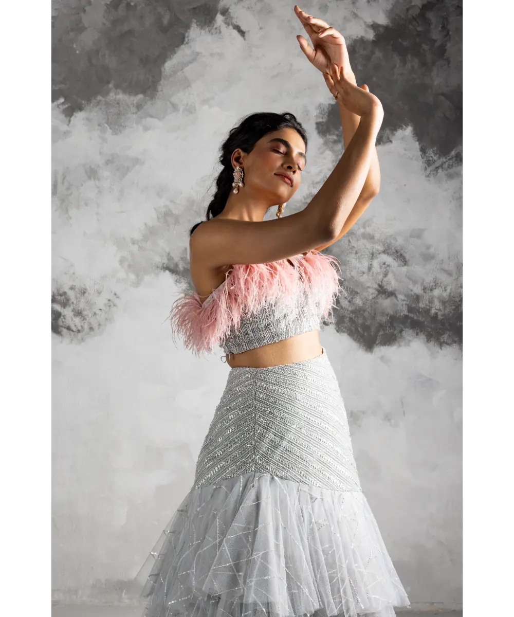 COUTURE BY NIHARIKA- Skirt Set